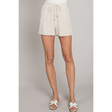 Load image into Gallery viewer, Soft Linen Elastic Waist Tie Shorts
